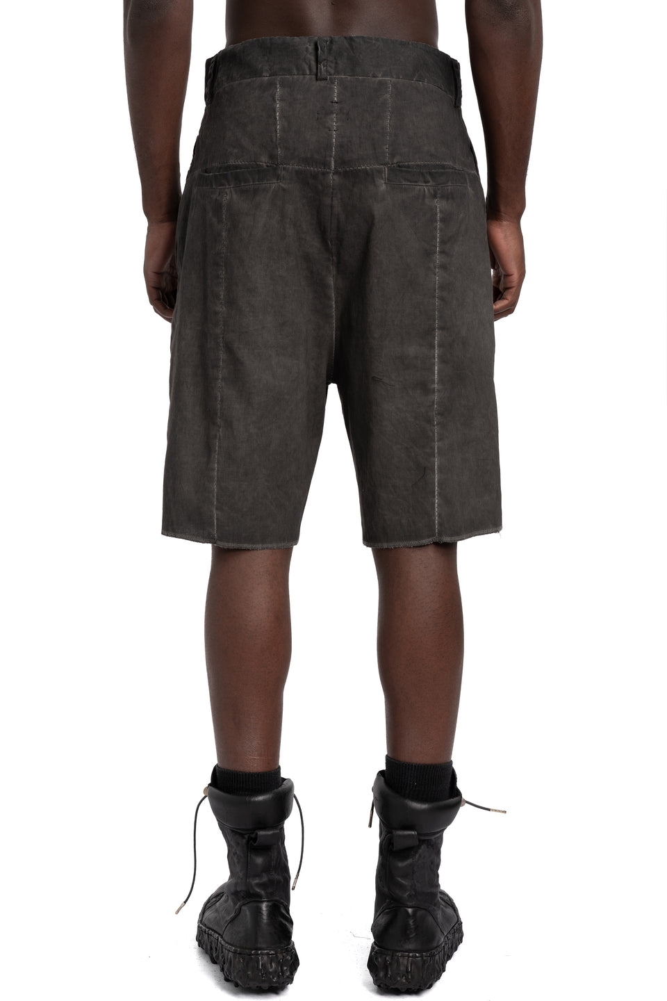 Linen stretch shorts, Antra resin