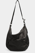 Large leather shoulder bag