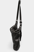 Large leather shoulder bag