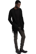 MD75 | SS26 - Distressed Knit Cardigan, MD13214