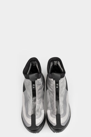 11BBS x Salmon | BAMBA2 - Object dyed high top sneakers, GTX / Grey