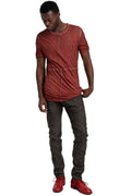 MD75 | SS26 - Double layer tee, Red MD13256