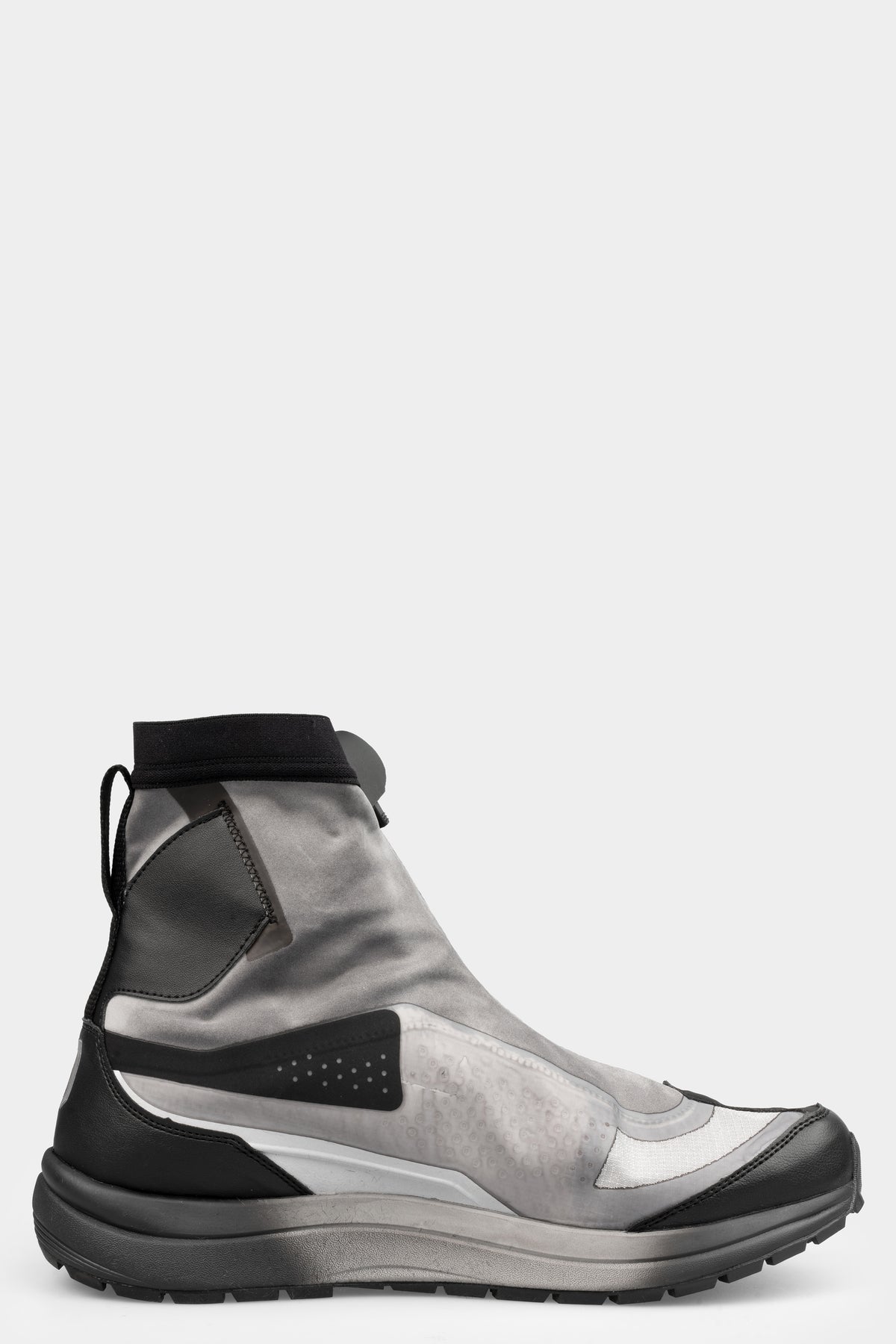 11BBS x Salmon | BAMBA2 - Object dyed high top sneakers, GTX / Grey