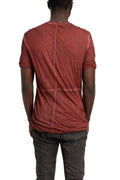 MD75 | SS26 - Double layer tee, Red MD13256