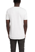 MD75 | SS26 - Embroidered neck t-shirt, White MD13254