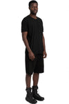 MD75 | SS26 - Lightweight Cotton Scar Stitch T-Shirt, Black MD13253