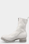 Front zip high top boots | PL2WZ, Light Grey (Double sole)