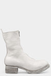 Front zip high top boots | PL2WZ, Light Grey (Double sole)