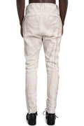 MD75 | SS26 - Linen stretch trousers, Off-white MD13276L