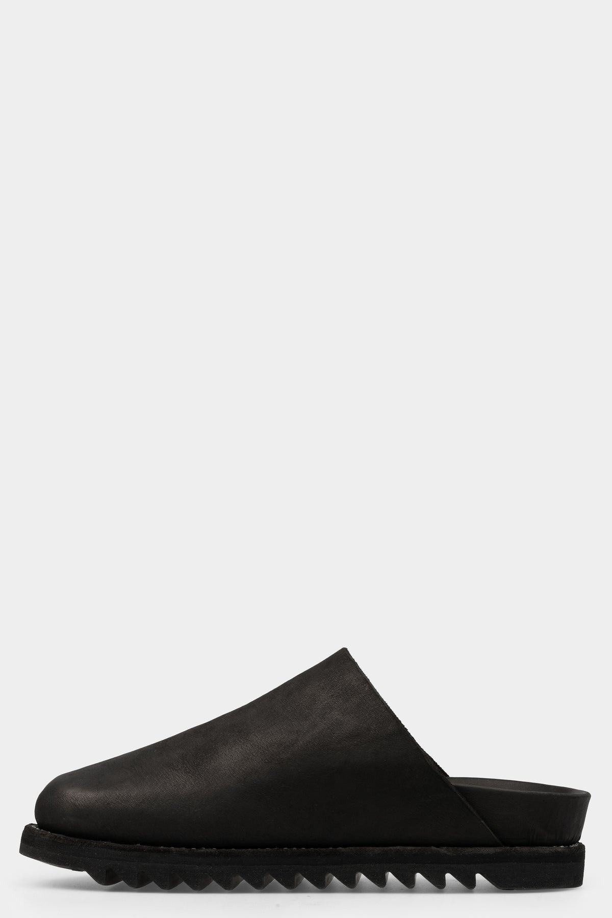 GUIDI | Clog Sandals BRK05, shot on table