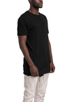 MD75 | SS26 - Super Lightweight Cotton Scar Stitch T-Shirt, Black MD13259