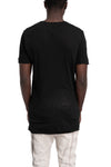 MD75 | SS26 - Super Lightweight Cotton Scar Stitch T-Shirt, Black MD13259
