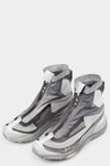BAMBA2 - Object dyed high top sneakers, Light grey
