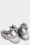BAMBA2 - Object dyed high top sneakers, Light grey