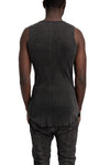 MD75 | SS26 - Fine ribbed tank top, Antra wash MD13264