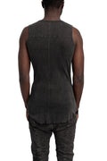 MD75 | SS26 - Fine ribbed tank top, Antra wash MD13264