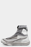 BAMBA2 - Object dyed high top sneakers, Light grey