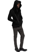 MD75 | SS26 - Hooded zip up sweater, MD13280