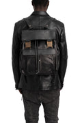 Samoke | AW25 - Buffalo leather buckle backpack, BPK0126