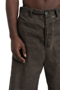 MD75 | SS26 - Linen stretch shorts, Military resin MD13286L
