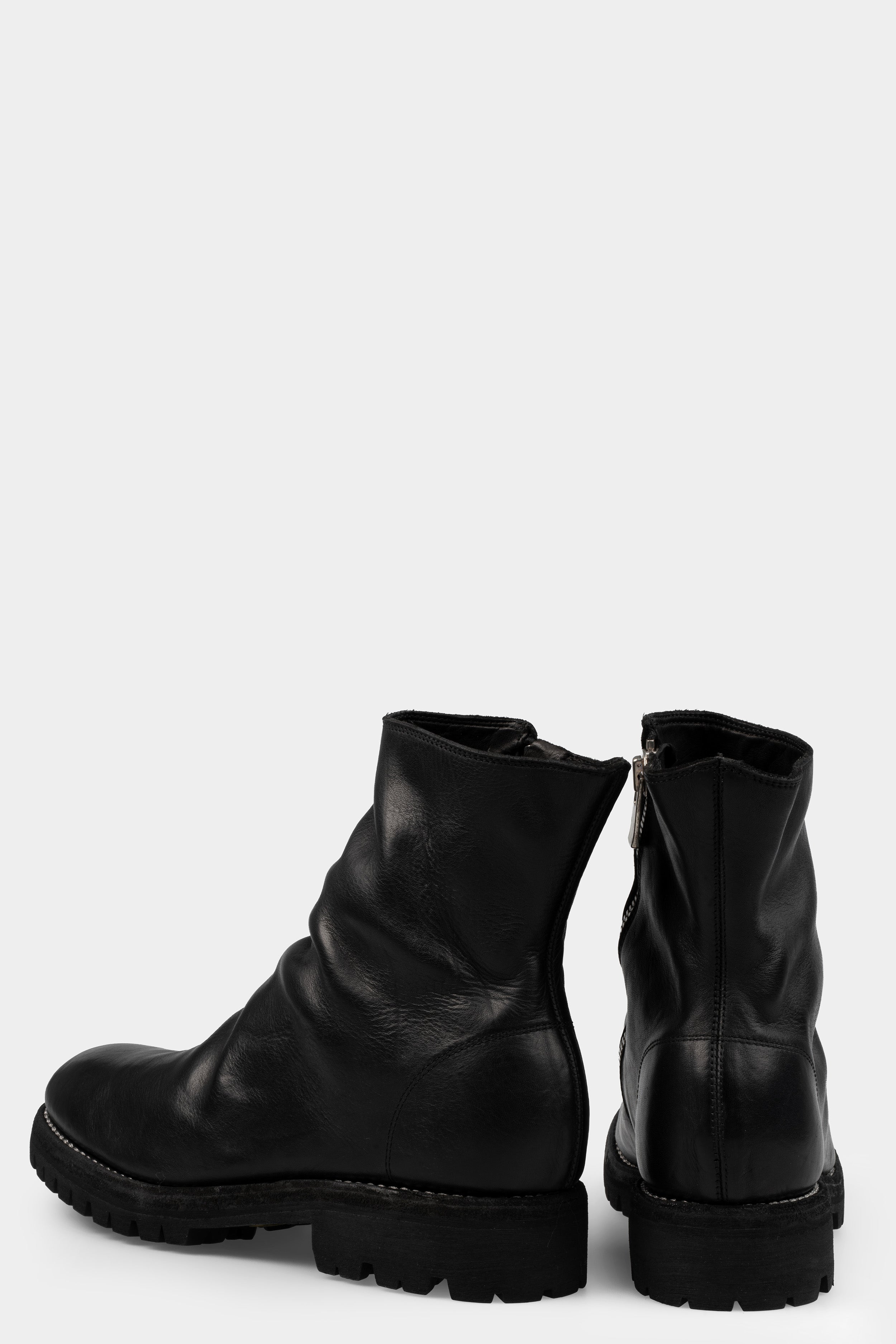 Guidi 796LVX - Side zip boots, Black / Full Grain Horse