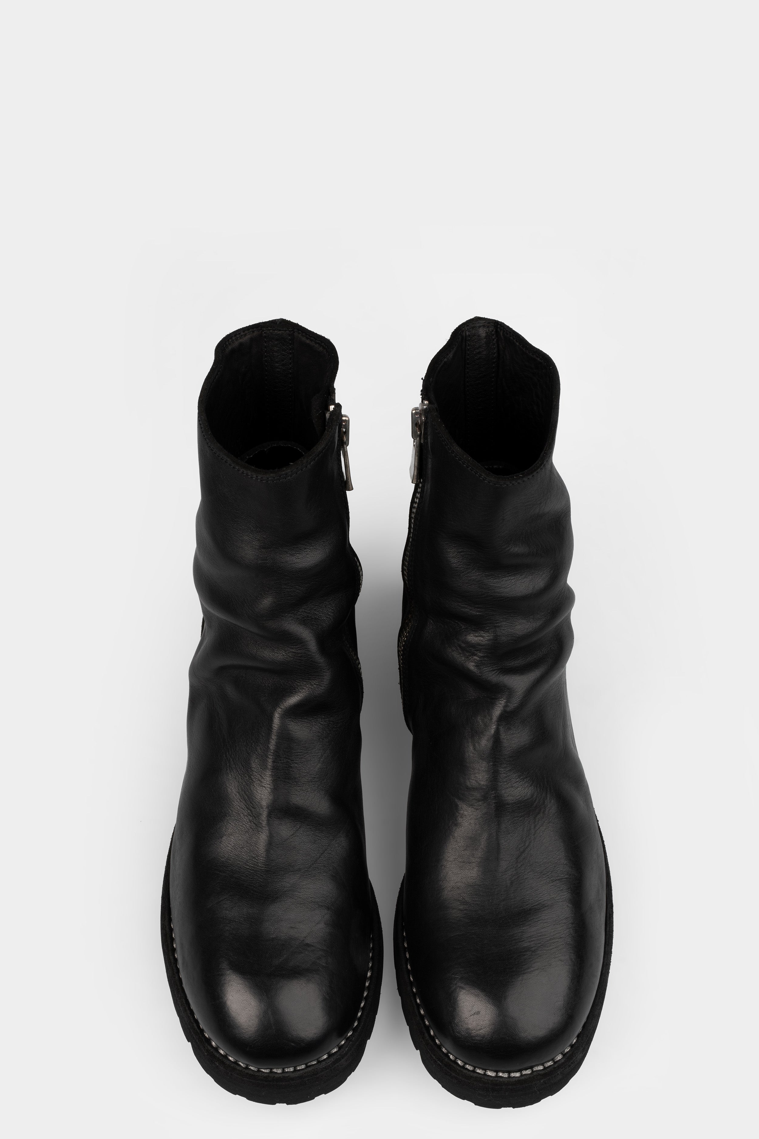 Guidi 796LVX - Side zip boots, Black / Full Grain Horse