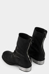 GUIDI 788ZI - Back zip leather boots, Black / Full Grain Horse