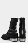 GUIDI 788ZI - Back zip leather boots, Black / Full Grain Horse