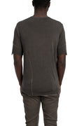 MD75 | SS26 - Lightweight silk blend t-shirt, Military green MD13262