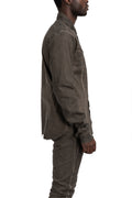 MD75 | SS26 - Linen shirt, Military resin MD13283L