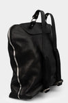 GUIDI | GB6 Lined zip leather backpack
