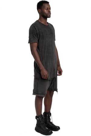MD75 | SS26 - Super Lightweight Cotton Scar Stitch T-Shirt, Antra Wash MD13259