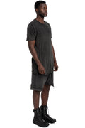 MD75 | SS26 - Super Lightweight Cotton Scar Stitch T-Shirt, Antra Wash MD13259