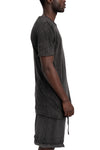 MD75 | SS26 - Super Lightweight Cotton Scar Stitch T-Shirt, Antra Wash MD13259