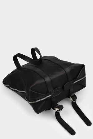 GUIDI | GB6 Lined zip leather backpack