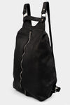 GUIDI | PG2 Lined zip leather backpack