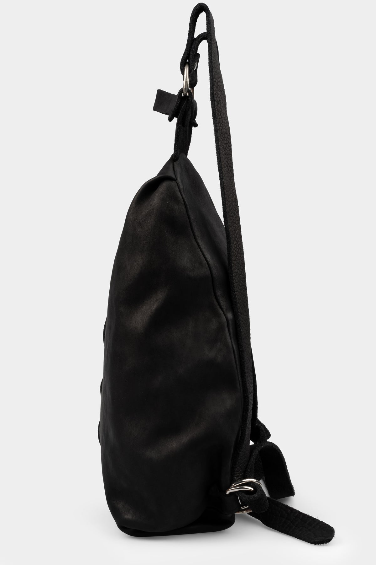 GUIDI | PG2 Lined zip leather backpack