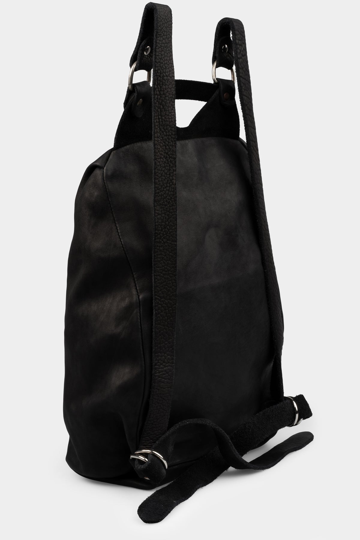 GUIDI | PG2 Lined zip leather backpack