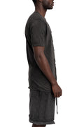 MD75 | SS26 - Lightweight Cotton Scar Stitch T-Shirt, Antra Wash MD13251