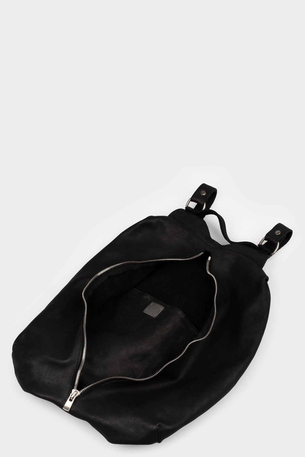 GUIDI | PG2 Lined zip leather backpack