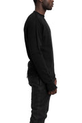 MD75 | SS26 - Oversized distressed knit sweater, MD13212