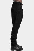 LEON LOUIS | GUTTA Linen / cotton mesh drop crotch pants