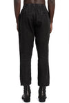 La Haine Inside Us | SS26 - Cold Dyed Cropped Linen Pants, M1221
