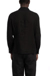 Linen Wrap Panel Shirt