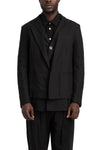 La Haine Inside Us | SS26 - Panelled Linen Cotton Blazer M1261