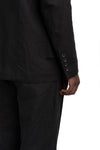 La Haine Inside Us | SS26 - Panelled Linen Cotton Blazer M1261