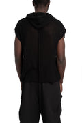 La Haine Inside Us | SS26 - Lightweight knit hooded tee, M1264 Black