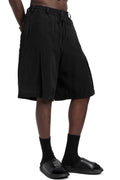 Pleated shorts