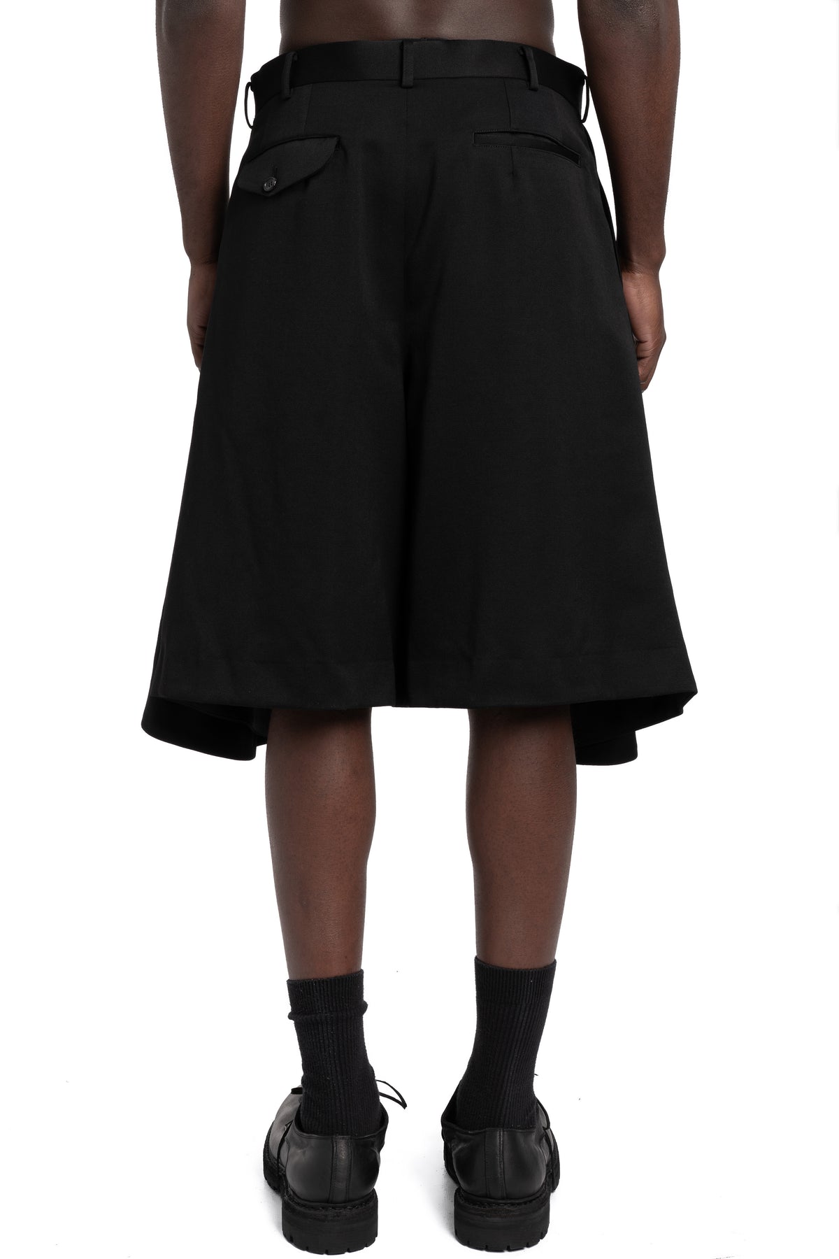  Comme des Garçons Homme Plus | SS26 - Wool balloon shorts, P017