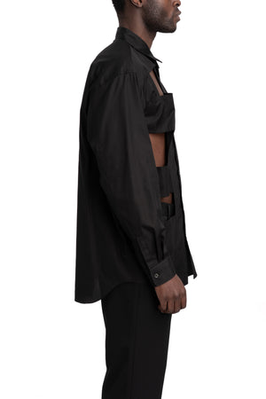 Comme des Garçons Homme Plus | SS26 - Cut-Out Shirt, B014